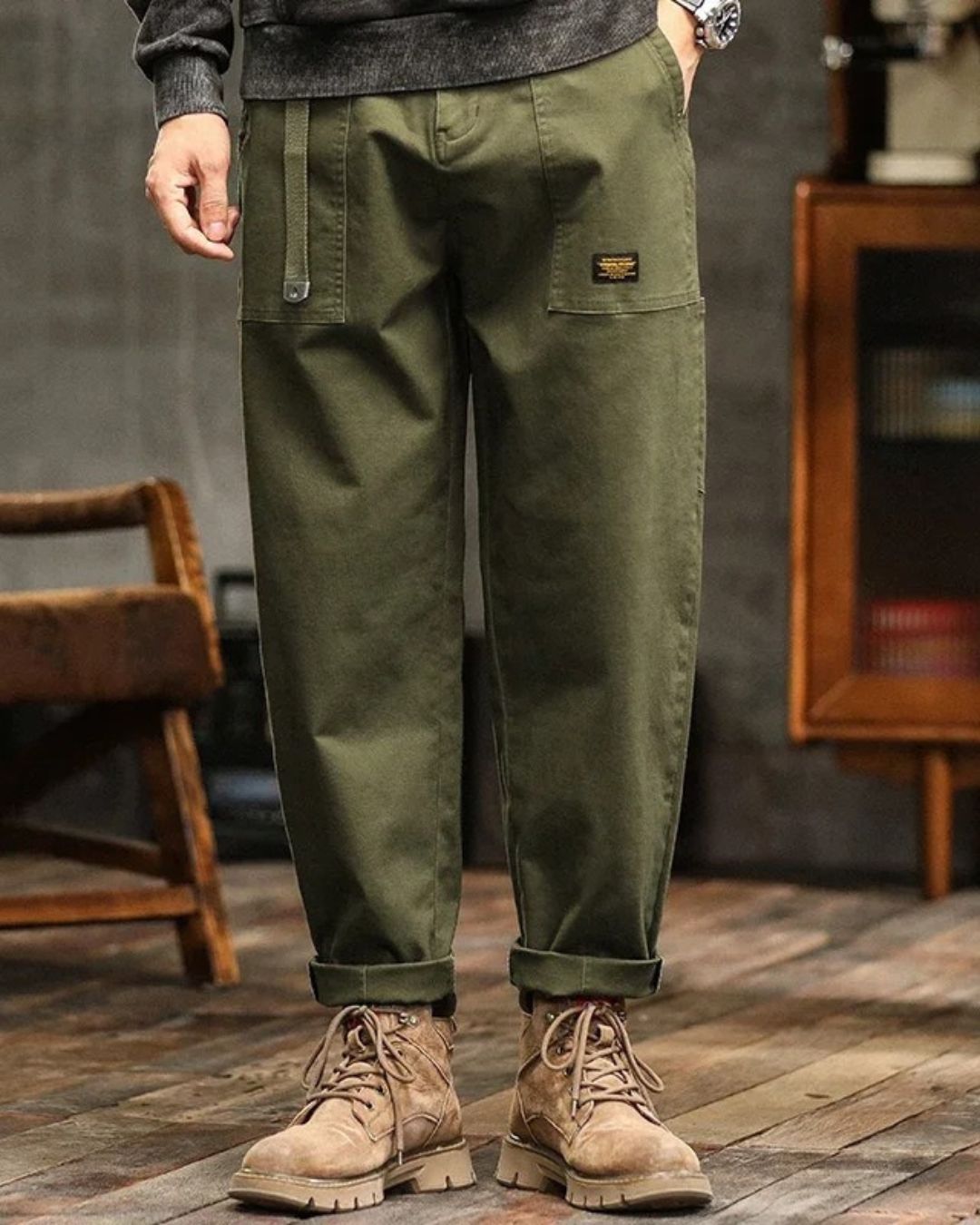 LAURENT MONACO | PANTALON CARGO CLASSIQUE