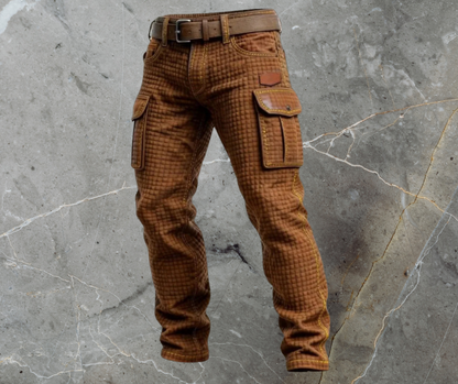 MONVIEL | Mens Reinforced Cargo Trousers