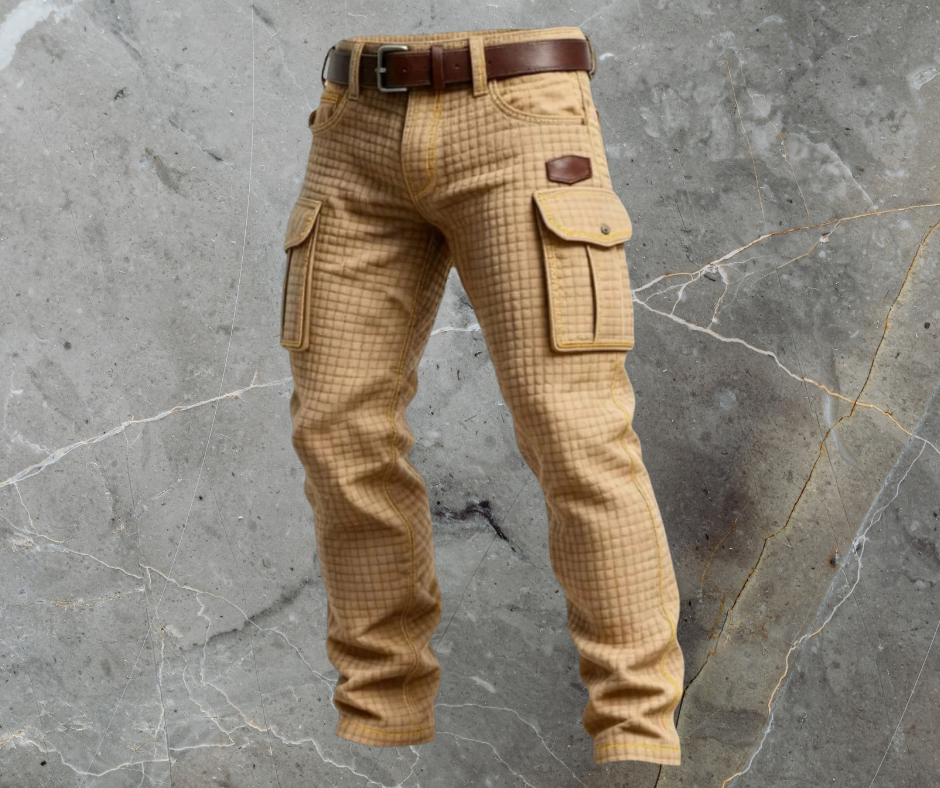 MONVIEL | Mens Reinforced Cargo Trousers