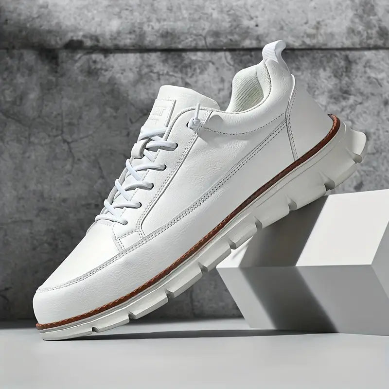 MANSSINO™ | Men's Leather Orthopedic Support Sneaker