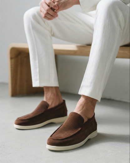 MONVIEL | Suede Loafers