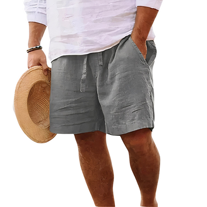 MANSSINO™ | Men's Linen-Blend Drawstring Shorts