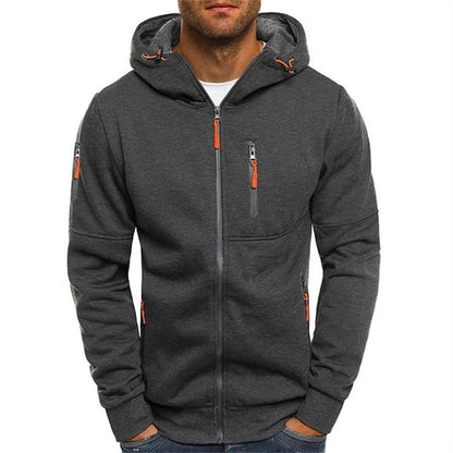 MONVIEL™ | Clean Hooded Zip Jacket