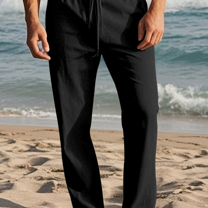 MONVIEL™ | Men's Drawstring Linen Trousers