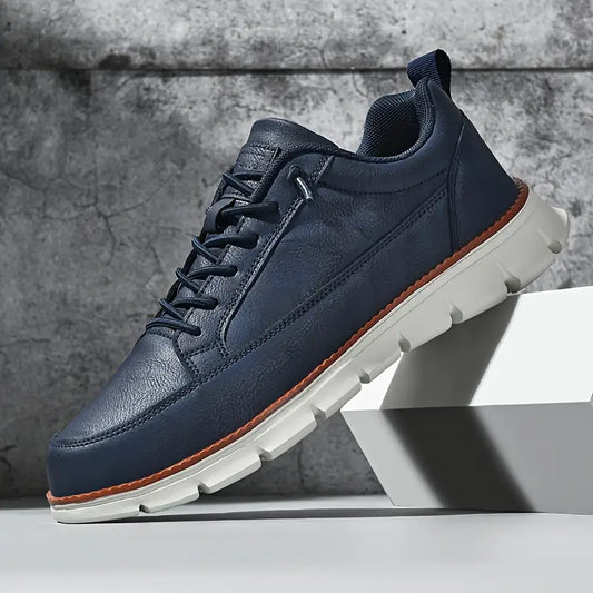 MANSSINO™ | Men's Leather Orthopedic Support Sneaker