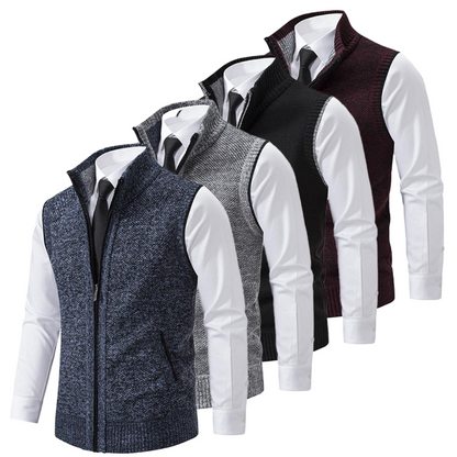 LAURENT MONACO | GILET EN MAILLE CLASSIQUE