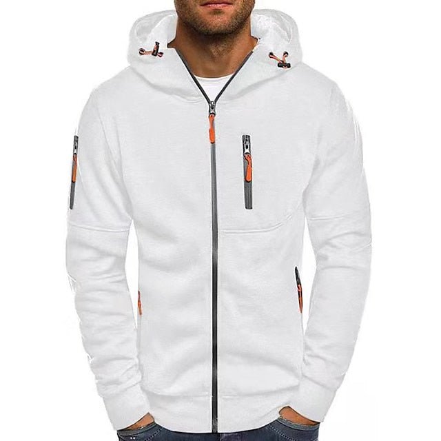 MANSSINO™ | Men's Hooded Zip Jacket
