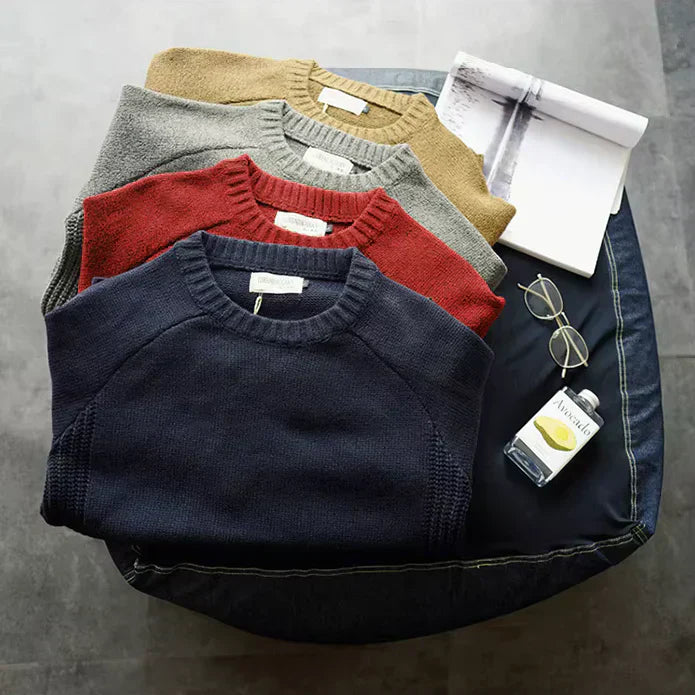 MANSSINO™ | Men's Alpine Wool Blend Pullover