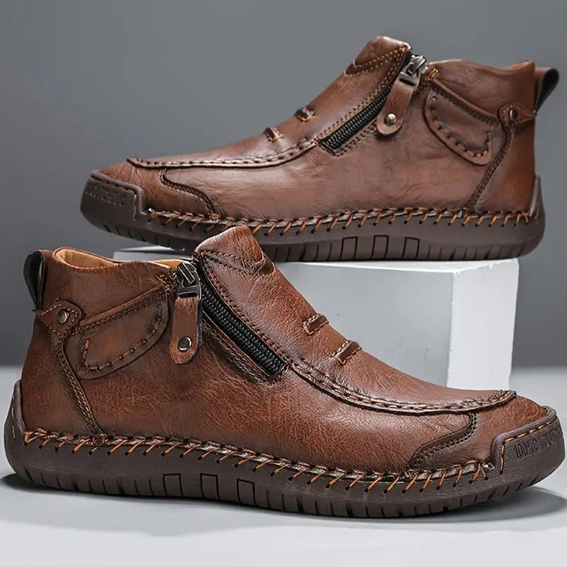 MANSSINO™ | Men's Side-Zip Ergonomic Shoe