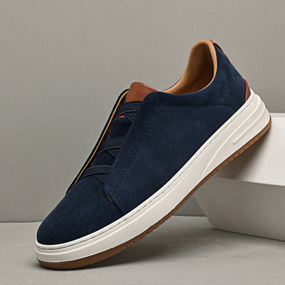 MANSSINO™ | Men's Cowhide Suede Slip-On Shoe