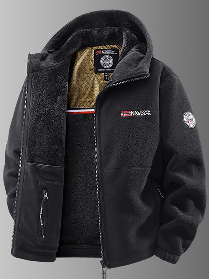 MONVIEL™ | Thermal Fleece Hooded Jacket
