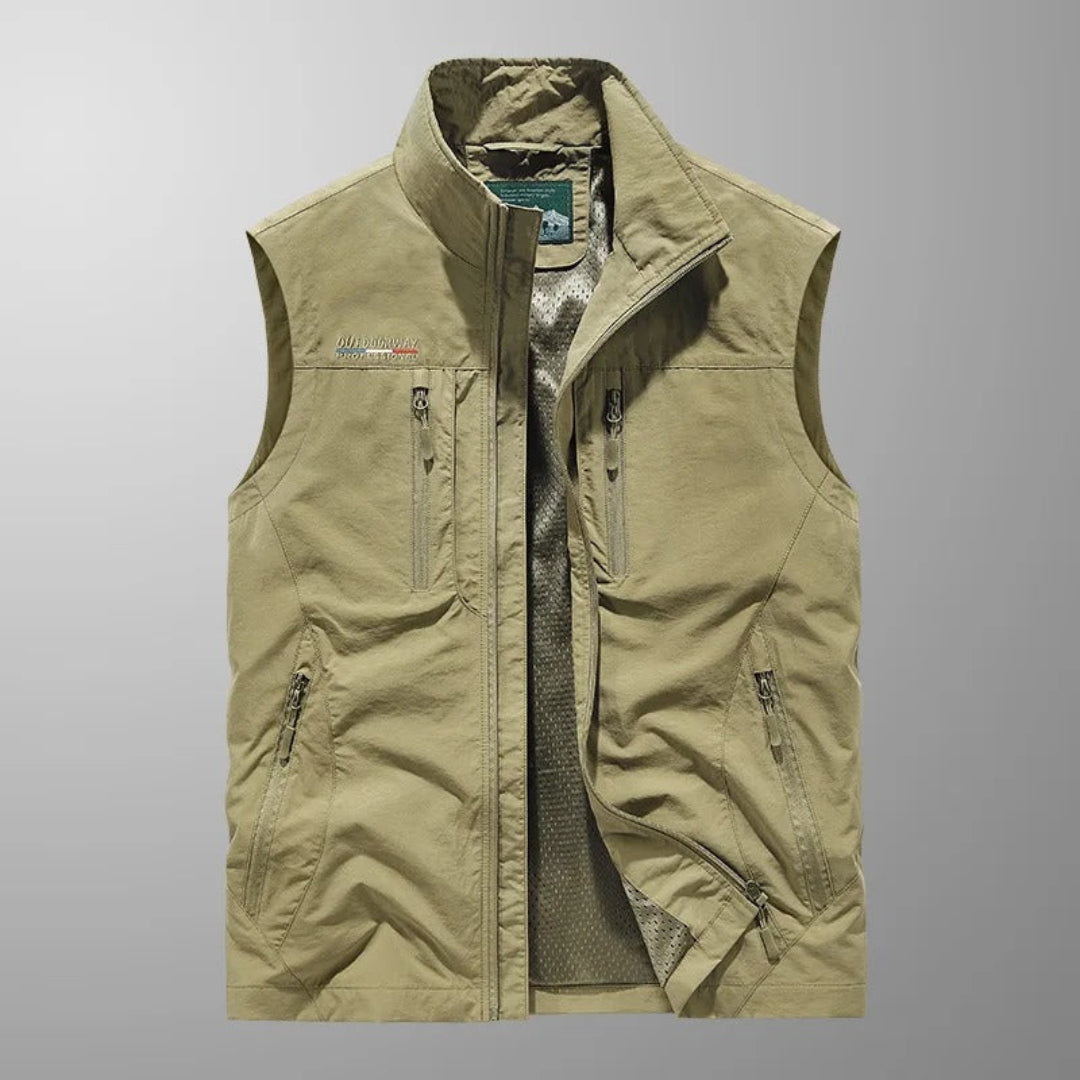 MANSSINO™ | Zip-Up Utility Vest