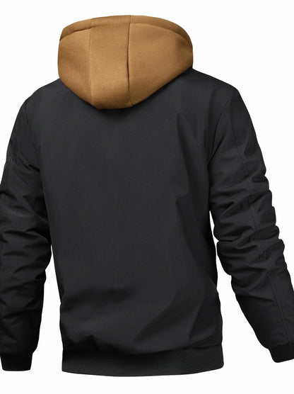 MANSSINO™ | Padded Hooded Bomber