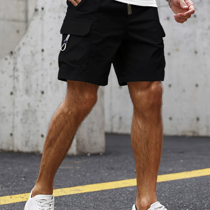 MANSSINO™ | Men's Relaxed Polyester Cargo Shorts