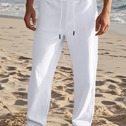 LAURENT MONACO | PANTALON EN LIN POUR HOMMES