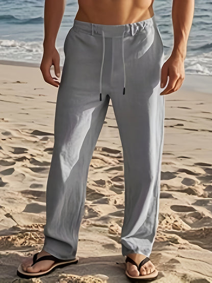 MONVIEL™ | Men's Drawstring Linen Trousers