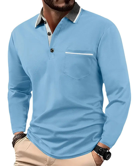 Damien™ | Polo manches longues classique