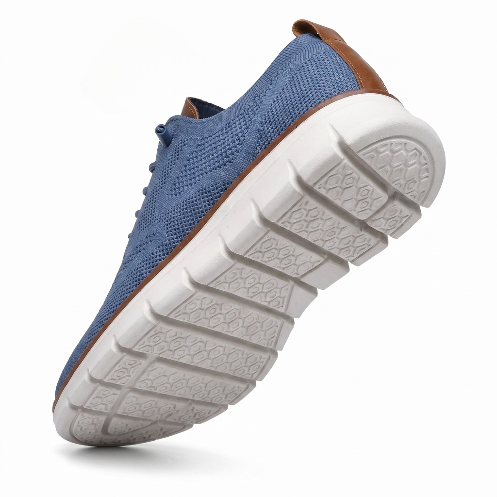 MANSSINO™ | Men's Knit Lace-Up Low Sneaker