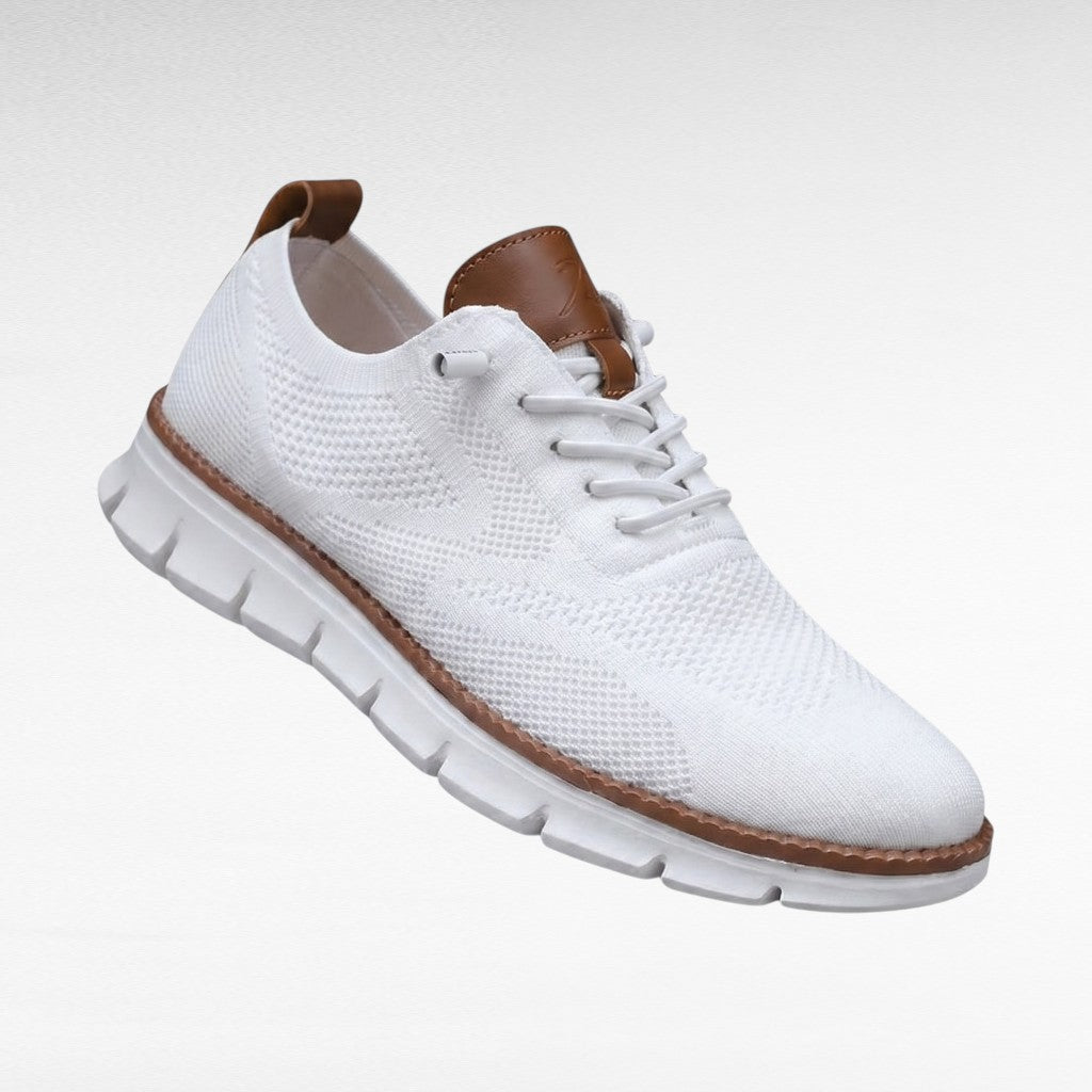 MANSSINO™ | Men's Knit Lace-Up Low Sneaker
