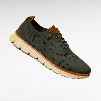 MANSSINO™ | Men's Knit Lace-Up Low Sneaker