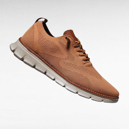 MANSSINO™ | Men's Knit Lace-Up Low Sneaker