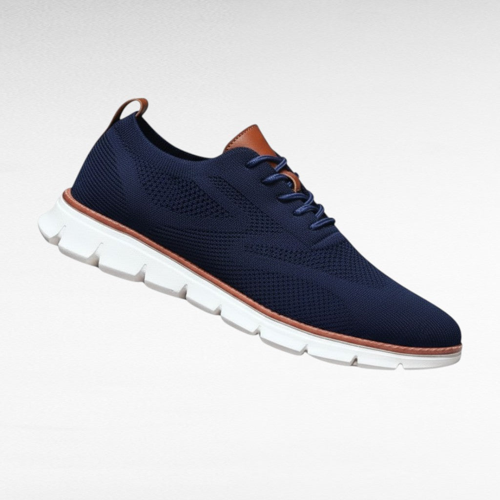 MANSSINO™ | Men's Knit Lace-Up Low Sneaker