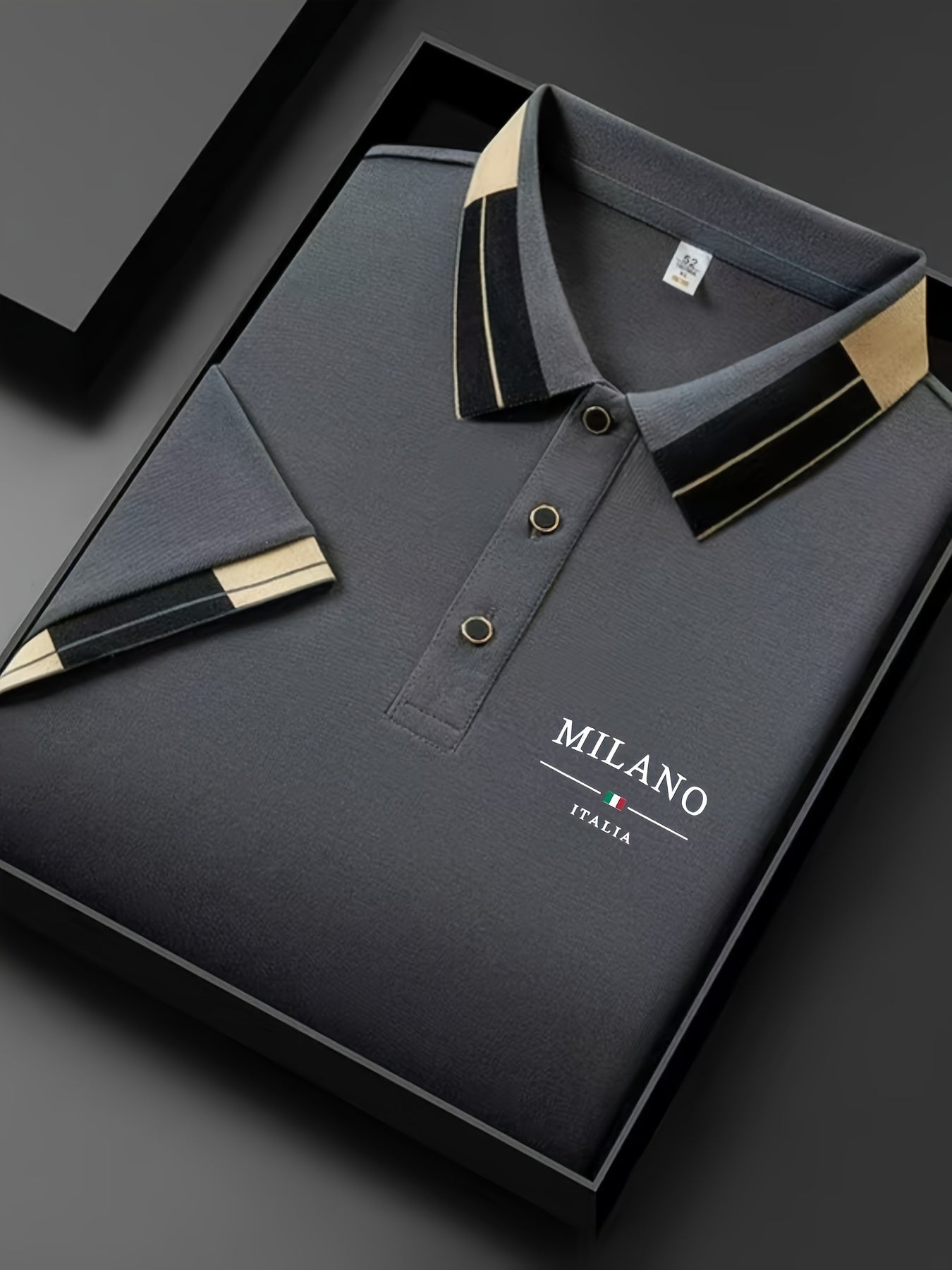 MONVIEL™ | Men's Milano Knit Polo Shirt