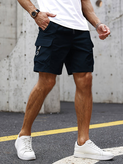 MANSSINO™ | Men's Relaxed Polyester Cargo Shorts