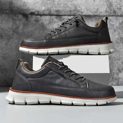 MANSSINO™ | Men's Leather Orthopedic Support Sneaker