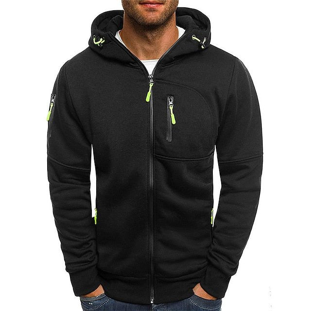 MANSSINO™ | Men's Hooded Zip Jacket