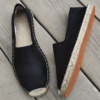 MANSSINO™ | Men's Woven Canvas Espadrille