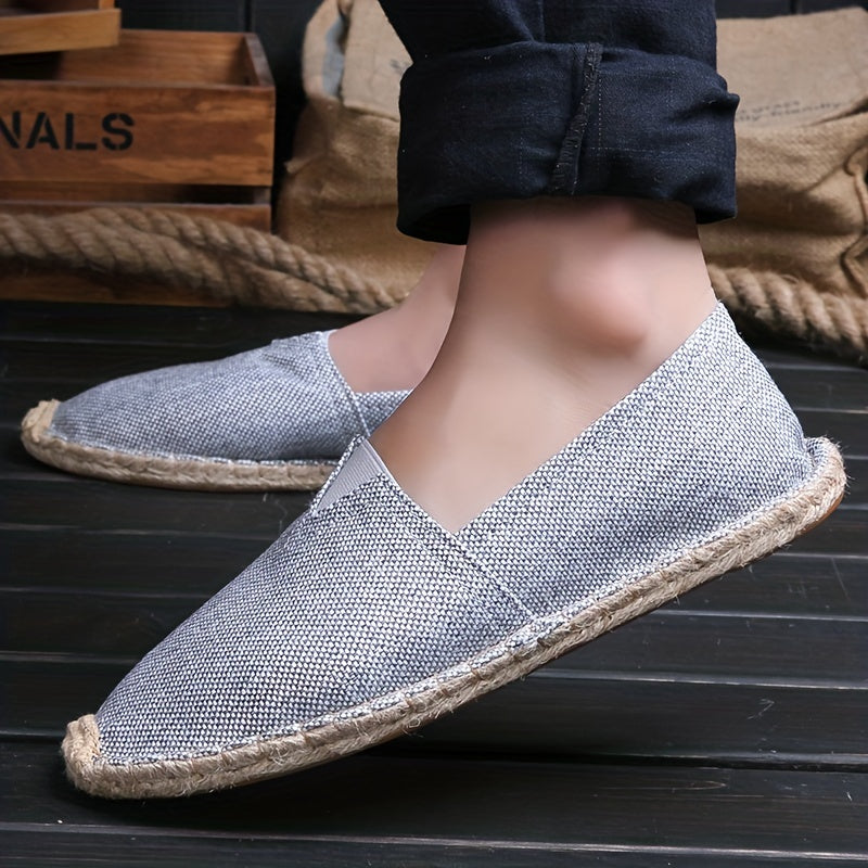 MANSSINO™ | Men's Slim-Fit Canvas Espadrille