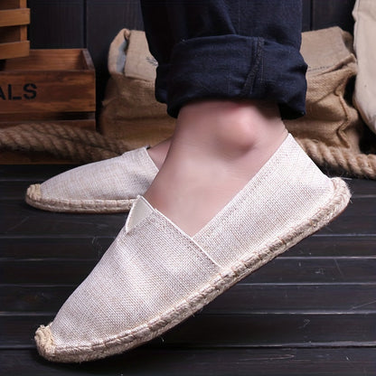 MANSSINO™ | Men's Woven Canvas Espadrille