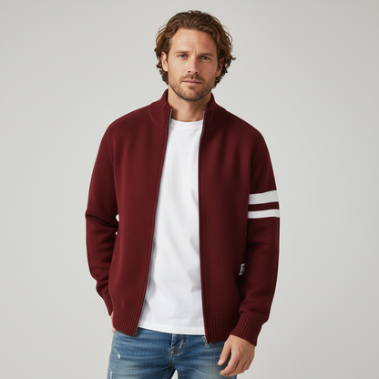 MANSSINO™ | Zip-Up Knit Sweater