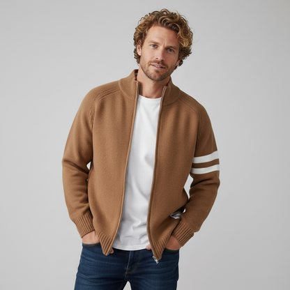 MANSSINO™ | Zip-Up Knit Sweater