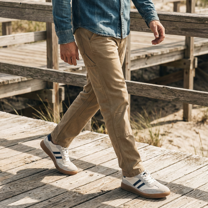 MANSSINO™ | Men's Mesh Panel Walking Sneaker