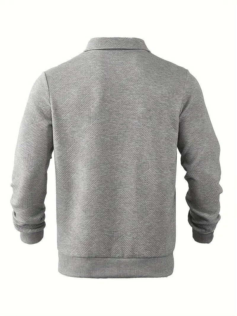 MANSSINO™ | Men's Geometric Pattern Knit Pullover