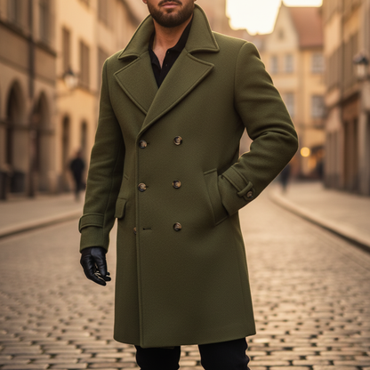 MANSSINO™ | Classic Wool Overcoat