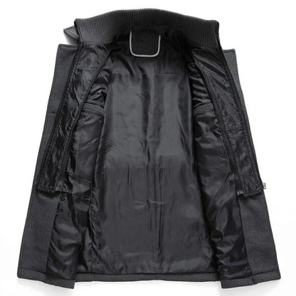 MONVIEL™ | Zip-Neck Buttoned Winter Coat