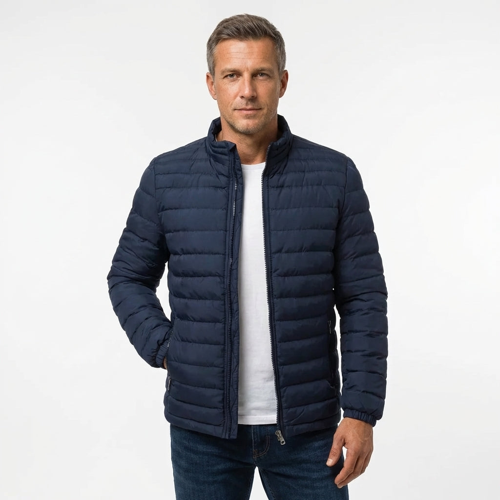 LAURENT MONACO | VESTE PUFFER QUILTÉE STYLE URBAIN POUR HOMMES