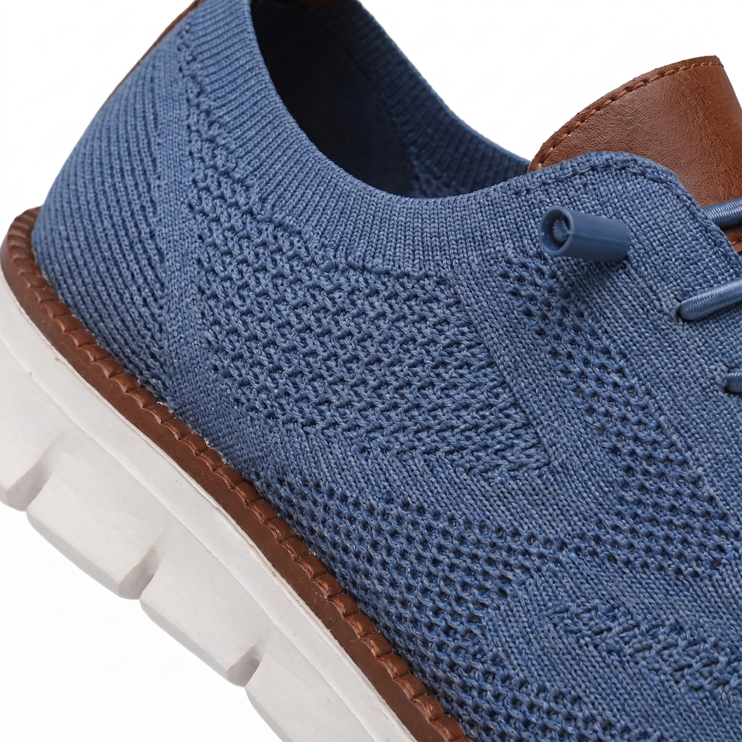 MANSSINO™ | Men's Knit Lace-Up Low Sneaker