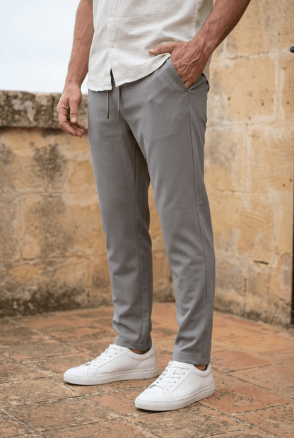 MONVIEL™ | Men's Tapered Stretch Trousers
