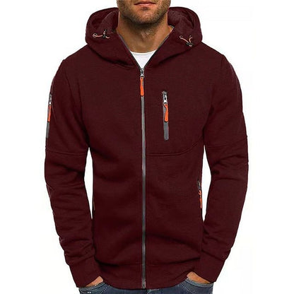 MONVIEL™ | Clean Hooded Zip Jacket