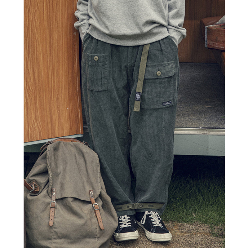 MONVIEL™ | Men's Straight-Leg Corduroy Trousers