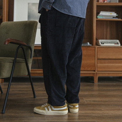 MONVIEL™ | Men's Straight-Leg Corduroy Trousers