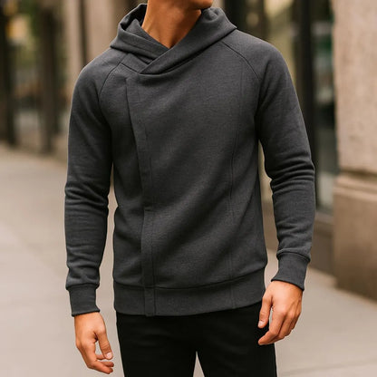 MANSSINO™ | Crossover Zip Architectural Hoodie