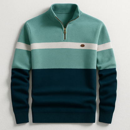 MANSSINO™ | Men's Zip-Neck Smart Pullover