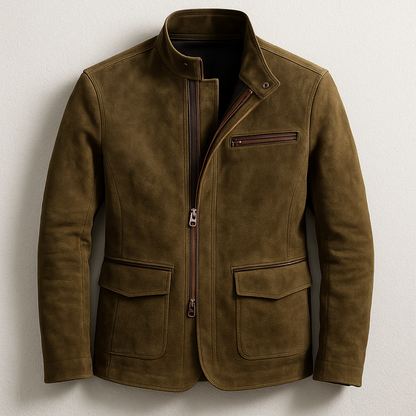 LAURENT MONACO | VESTE EN DAIM