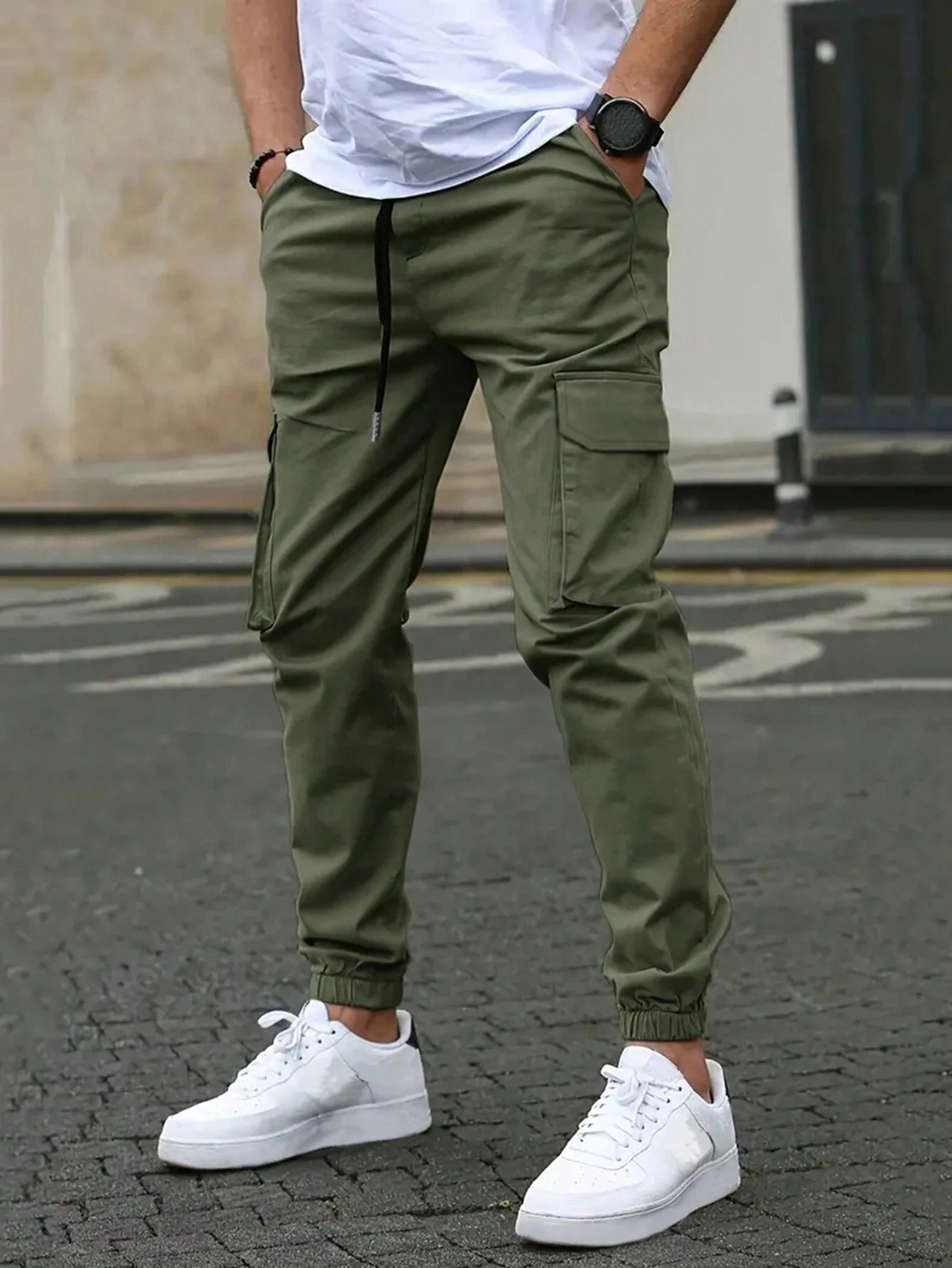 MANSSINO™ | Men's Relaxed Cotton Cargo Trousers