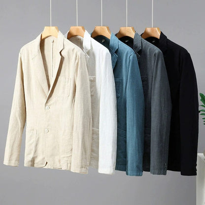MANSSINO™ | Linen Blend Summer Blazer